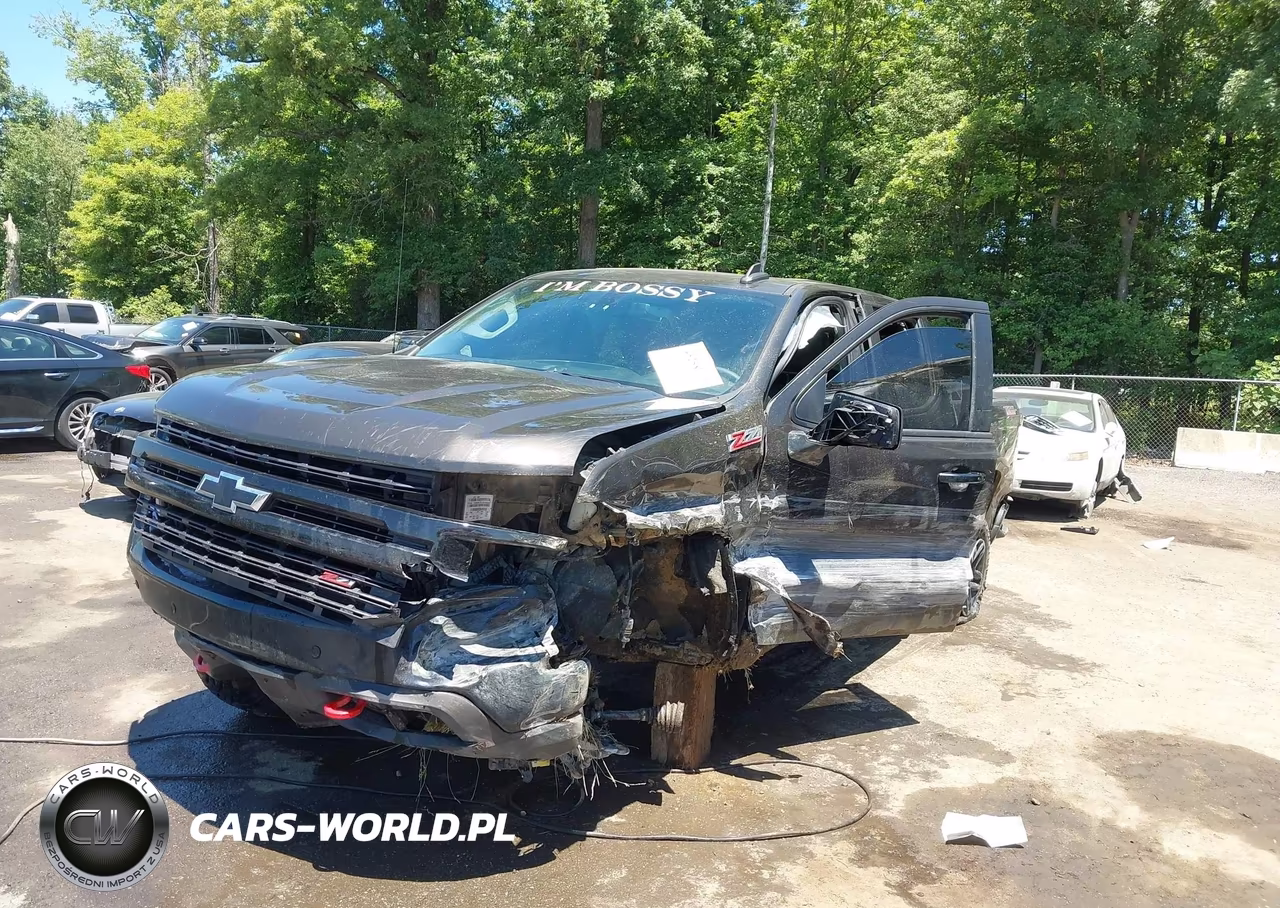 2021 Chevrolet Silverado 1500 4Wd Short Bed Lt Trail Boss VIN:1GCPYFED6MZ277839 - 2