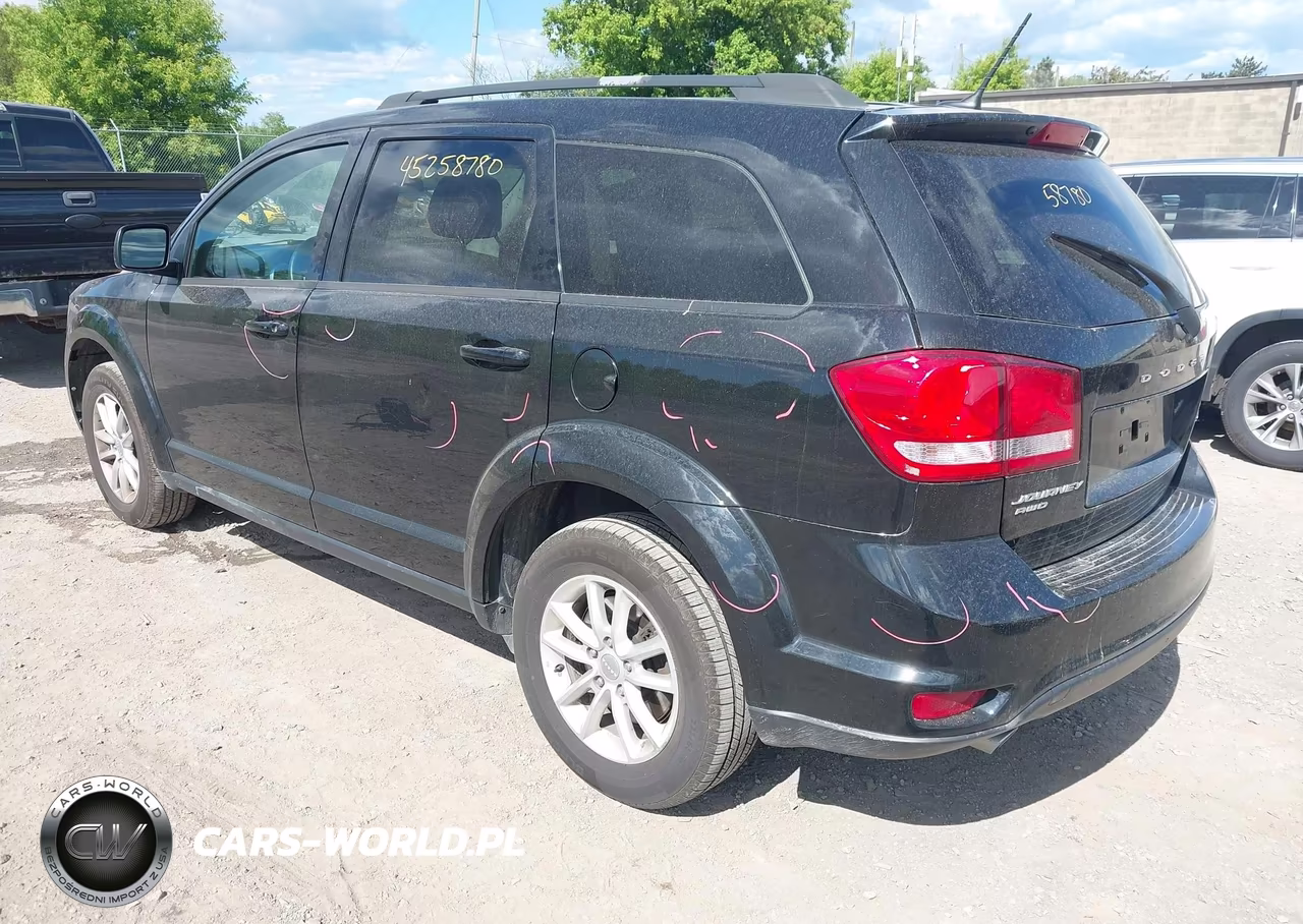 2017 Dodge Journey Sxt Awd VIN:3C4PDDBG3HT618433 - 3