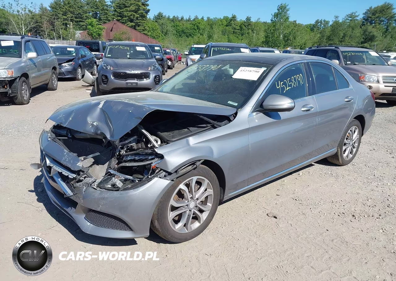 2015 Mercedes-Benz C 300 4Matic VIN:55SWF4KB8FU087105 - 2