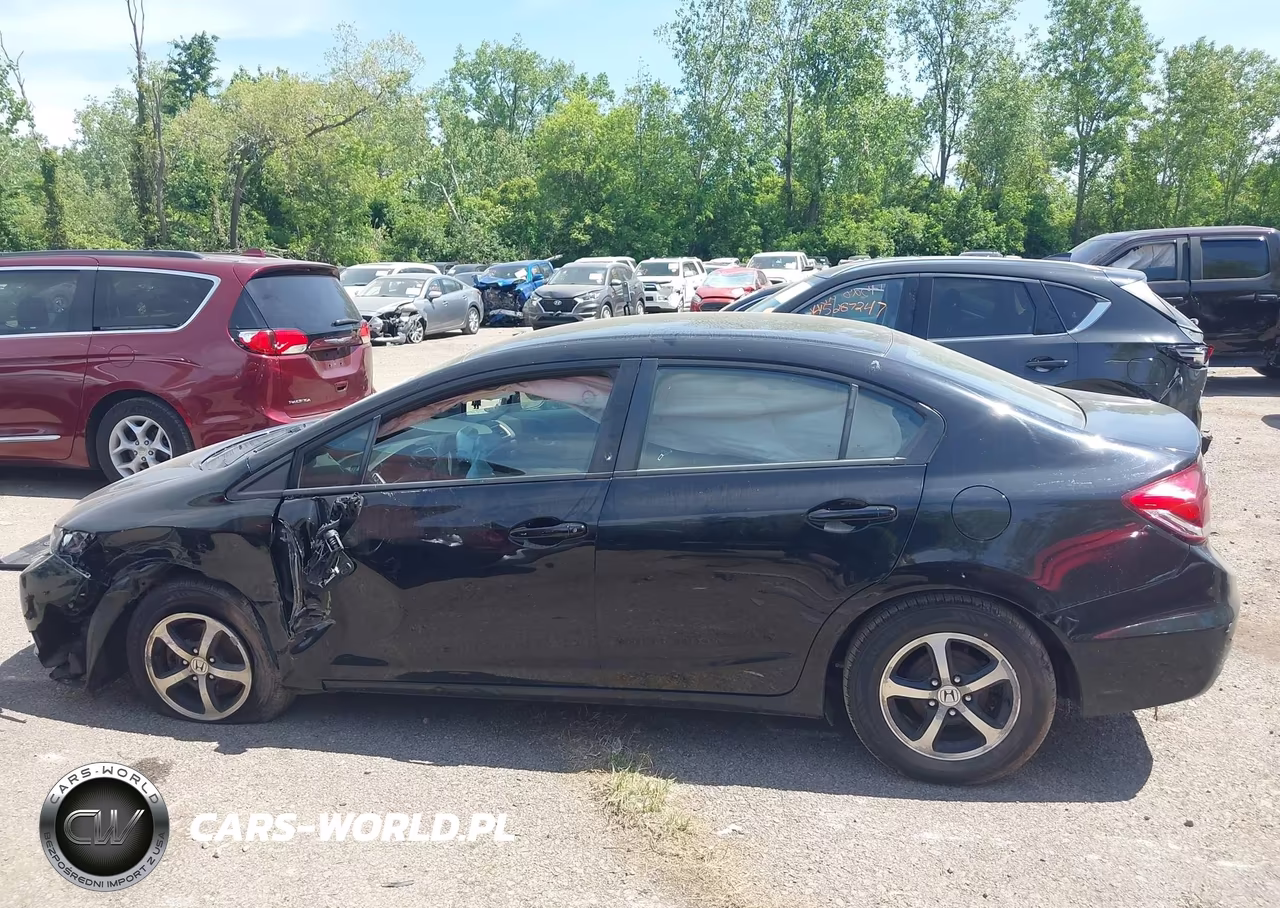 2015 Honda Civic Se VIN:19XFB2F72FE118331 - 14