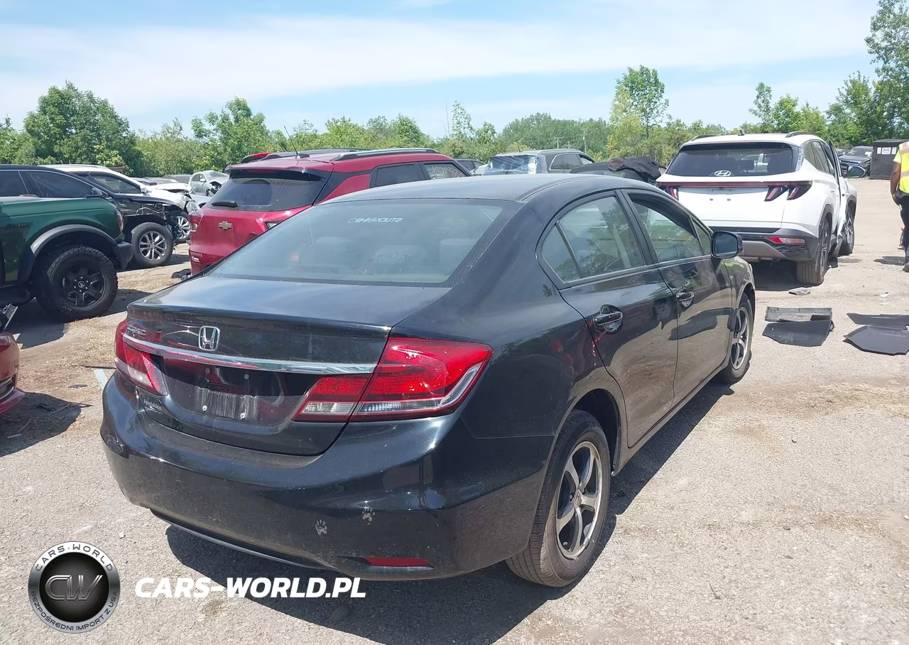 2015 Honda Civic Se VIN:19XFB2F72FE118331 - 4