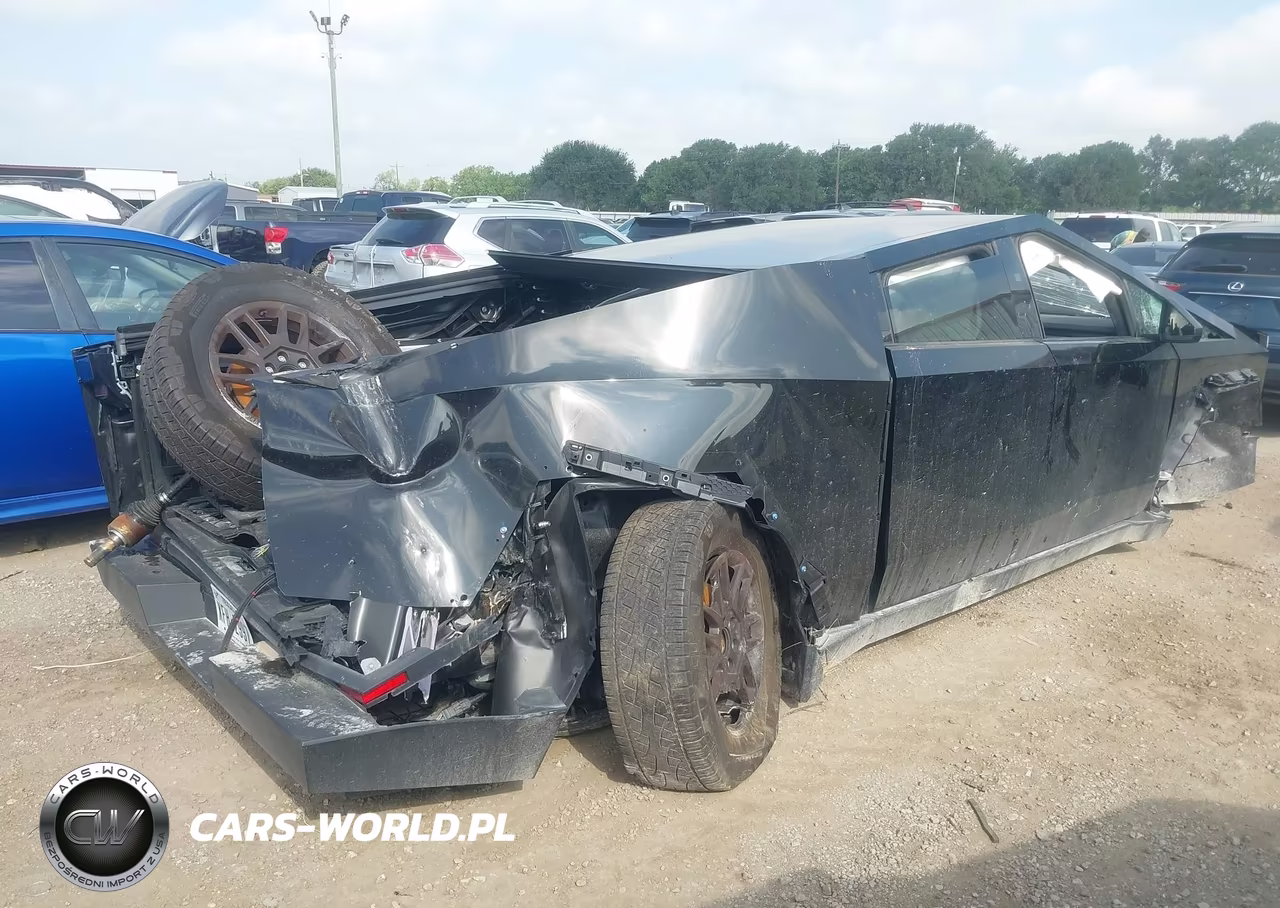 2025 Tesla Cybertruck All-Wheel Drive VIN:7G2CEHED4SA076067 - 4