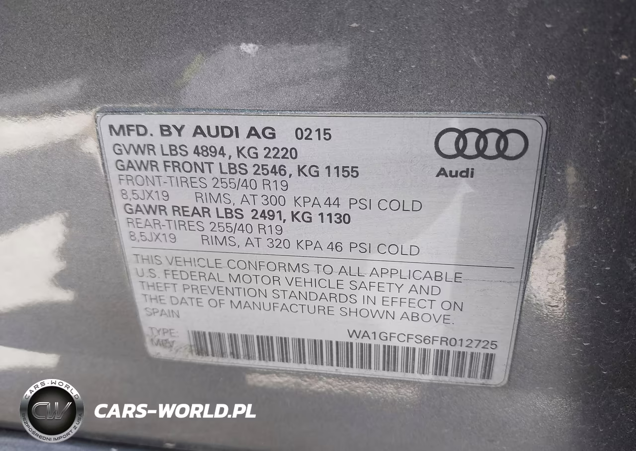 2015 Audi Q3 2.0T Premium Plus VIN:WA1GFCFS6FR012725 - 9