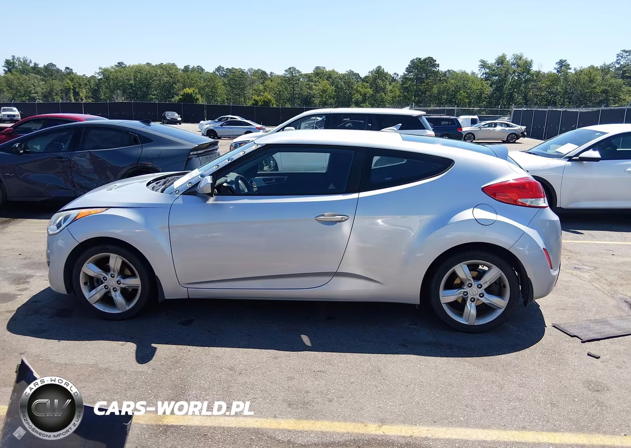 2013 Hyundai Veloster Base W-Black VIN:KMHTC6AD5DU175850 - 14