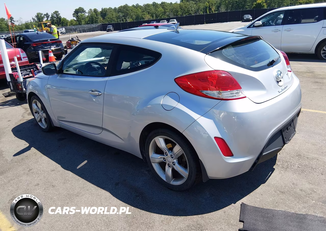 2013 Hyundai Veloster Base W-Black VIN:KMHTC6AD5DU175850 - 3