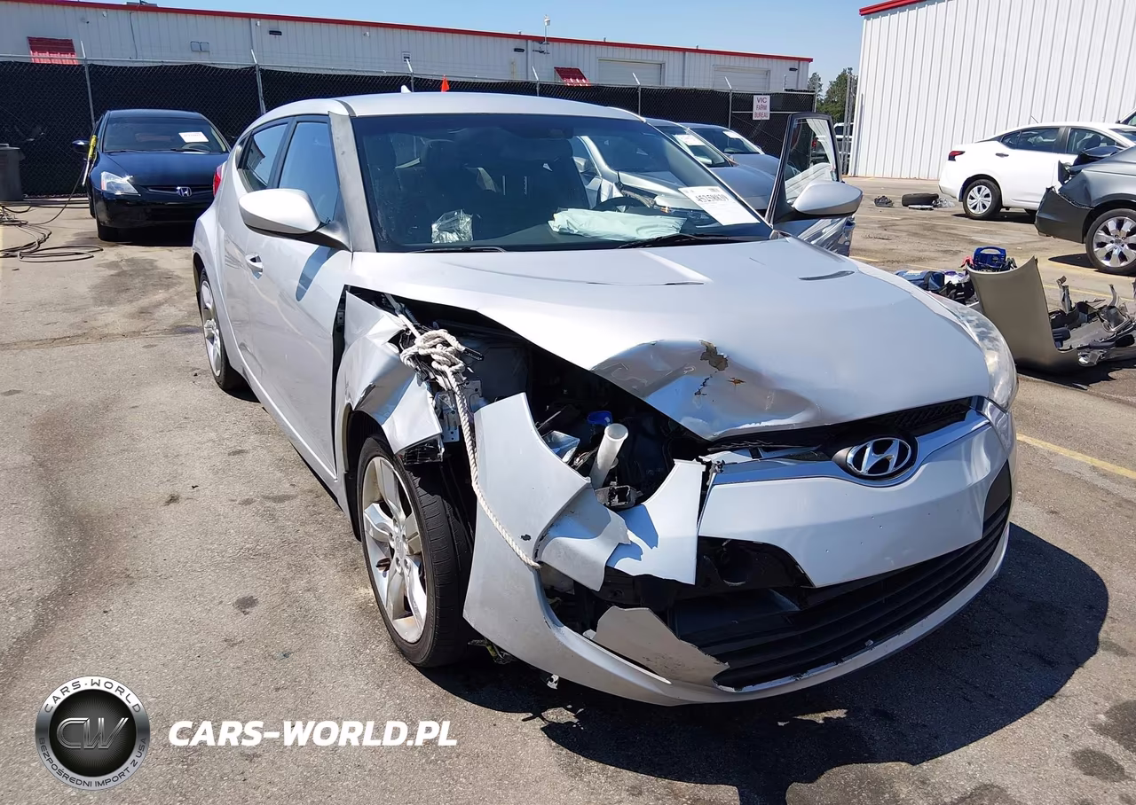 2013 Hyundai Veloster Base W-Black VIN:KMHTC6AD5DU175850 - 6