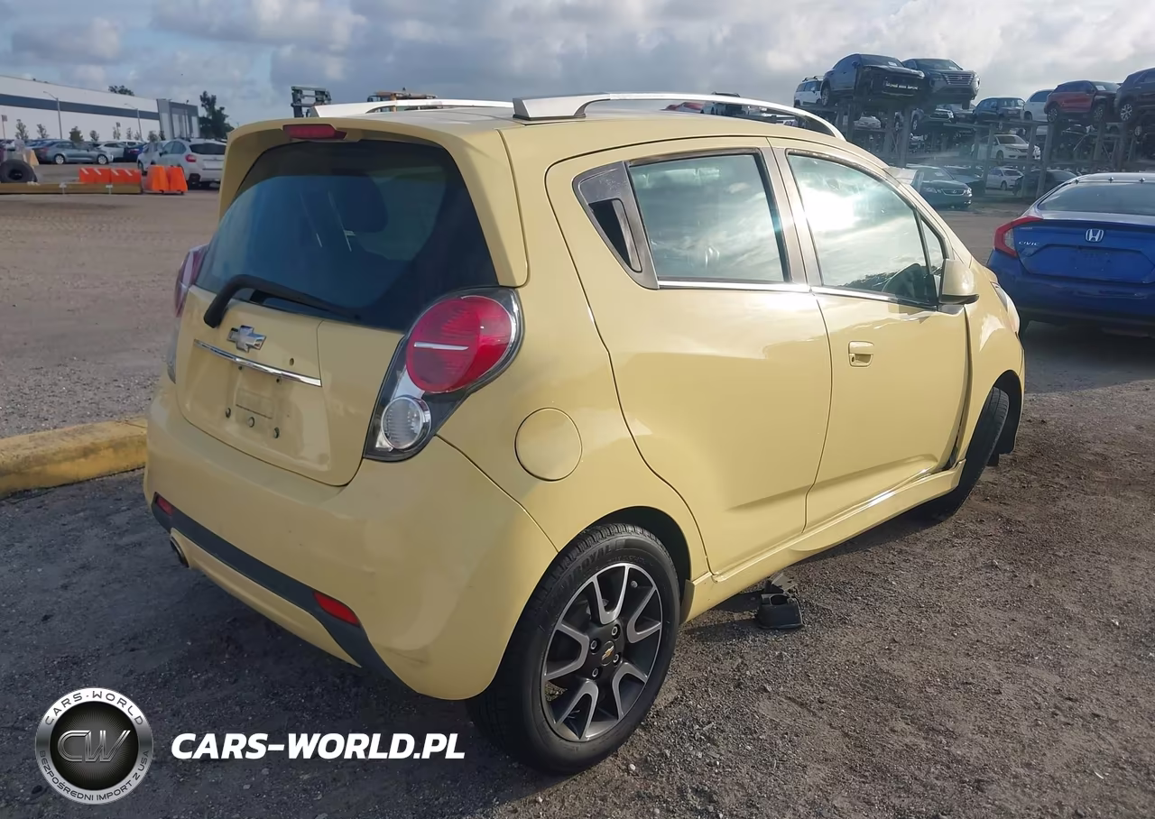 2013 Chevrolet Spark 2Lt Auto VIN:KL8CF6S98DC608078 - 4