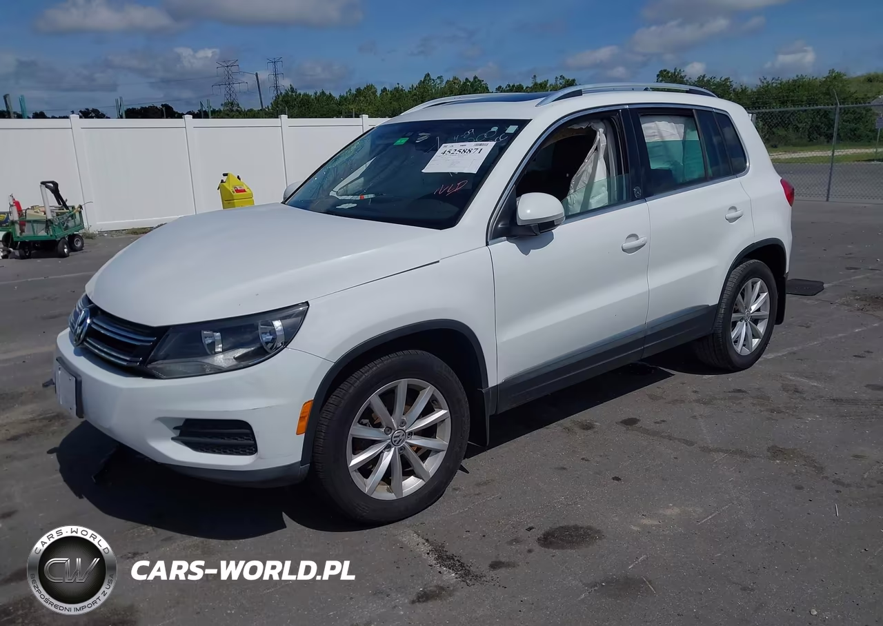 2017 Volkswagen Tiguan 2.0T Wolfsburg Edition VIN:WVGSV7AX4HK004000 - 2