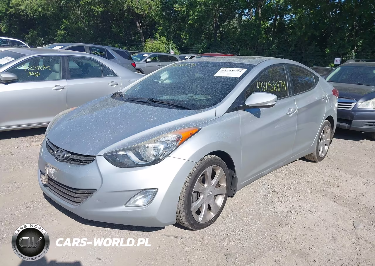 2013 Hyundai Elantra Limited VIN:5NPDH4AE9DH187971 - 2