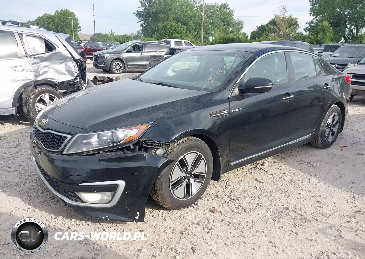 2013 Kia Optima Hybrid Lx VIN:KNAGM4AD6D5058681 - 2