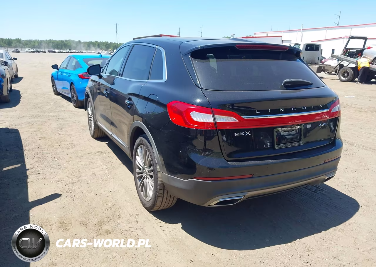 2017 Lincoln Mkx Reserve VIN:2LMPJ8LR2HBL37087 - 3