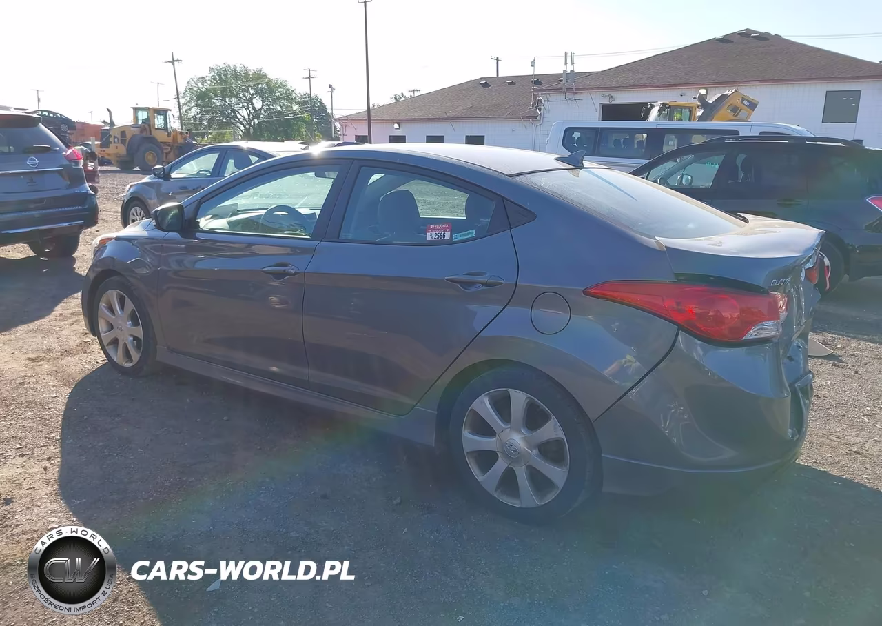 2013 Hyundai Elantra Limited VIN:5NPDH4AE4DH447290 - 3