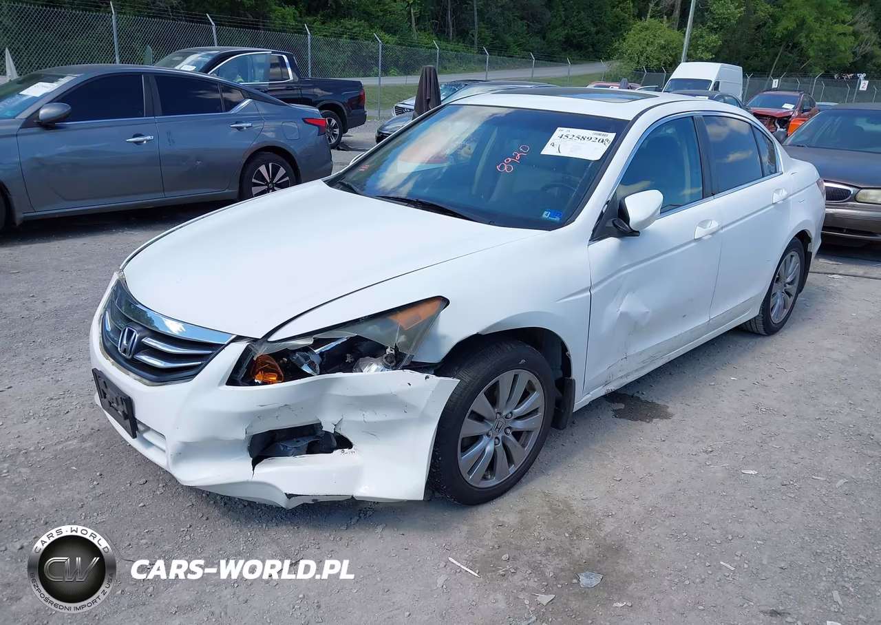 2012 Honda Accord 2.4 Ex-L VIN:1HGCP2F86CA104963 - 2