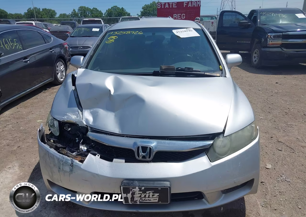 2010 Honda Civic Lx VIN:2HGFA1F5XAH330081 - 12