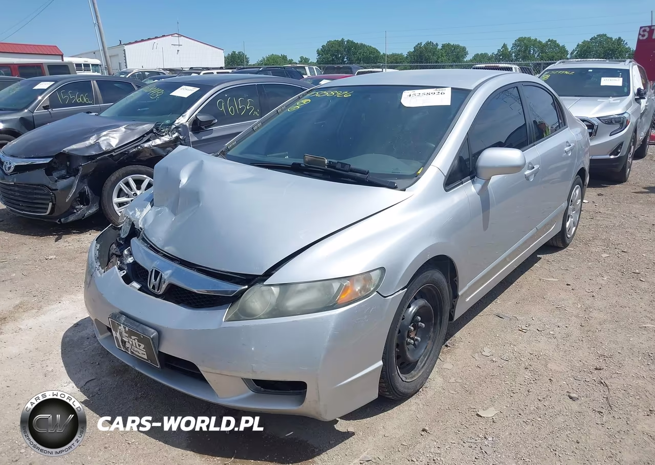 2010 Honda Civic Lx VIN:2HGFA1F5XAH330081 - 2