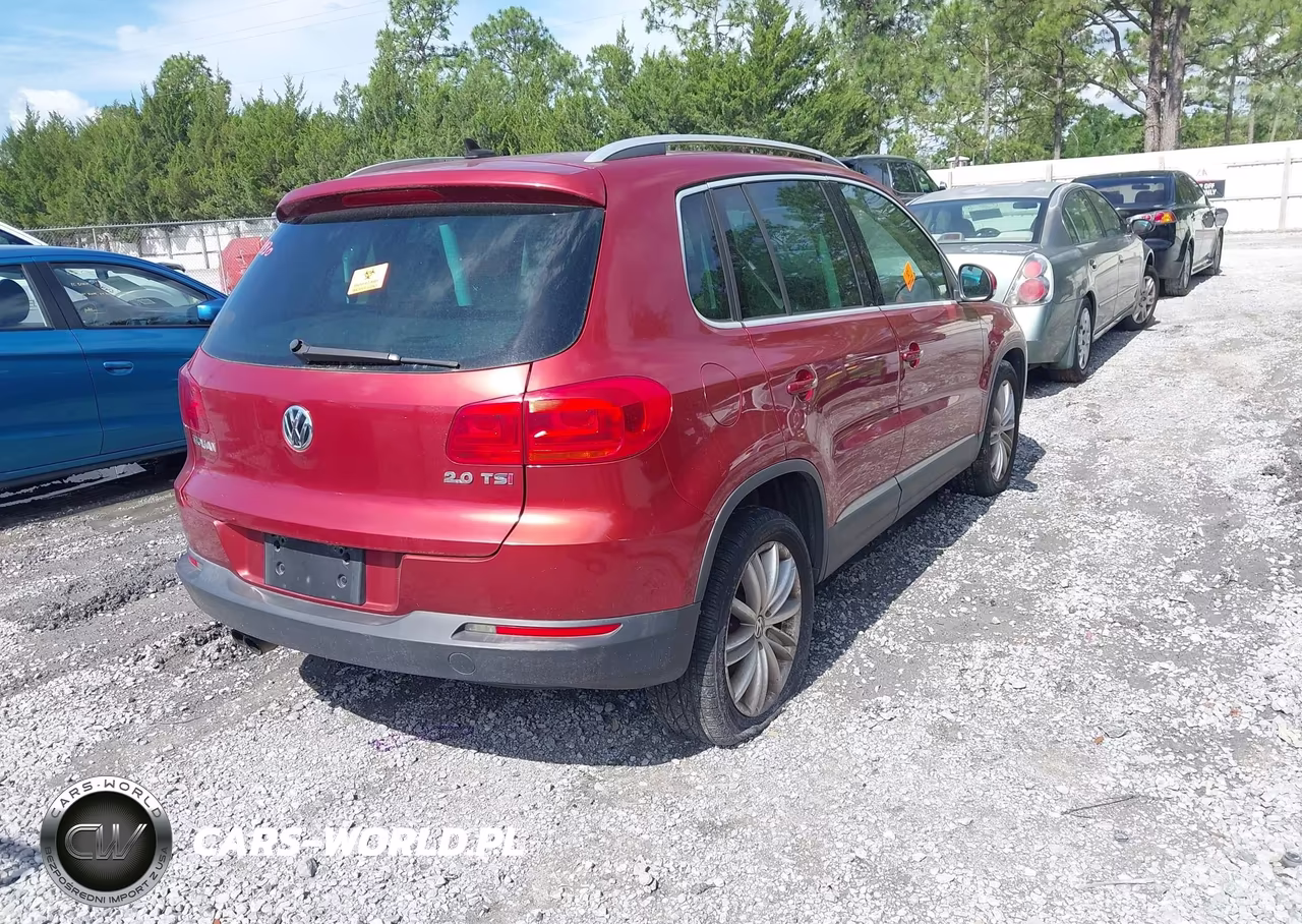 2015 Volkswagen Tiguan Se VIN:WVGAV7AX3FW099666 - 4