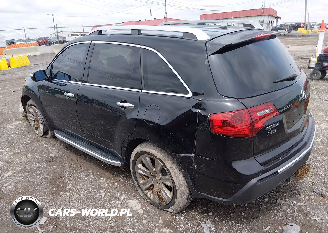 2012 Acura Mdx Advance Package VIN:2HNYD2H66CH531662 - 3