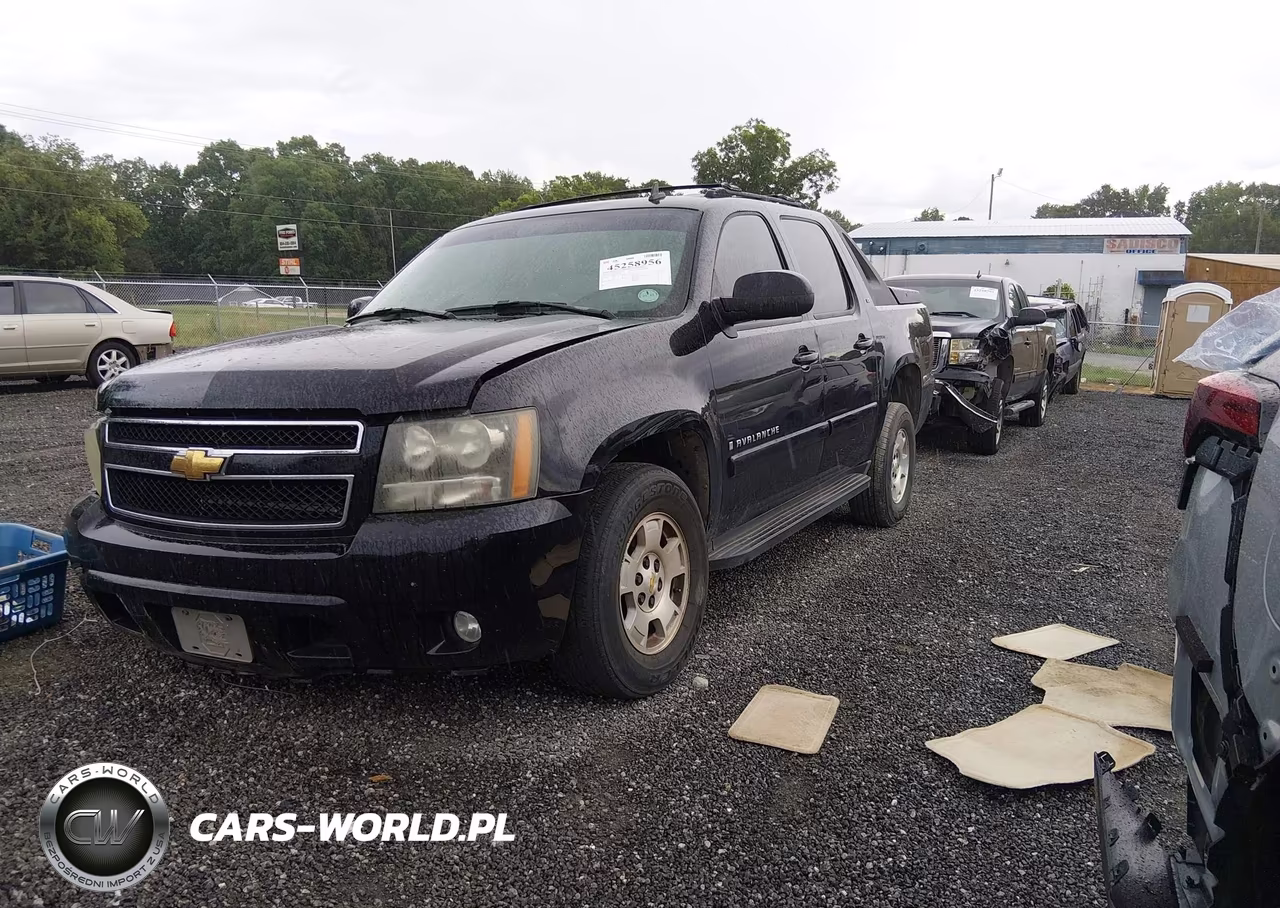 2007 Chevrolet Avalanche 1500 Lt VIN:3GNEC120X7G179404 - 2