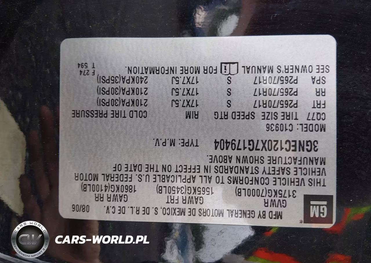 2007 Chevrolet Avalanche 1500 Lt VIN:3GNEC120X7G179404 - 9