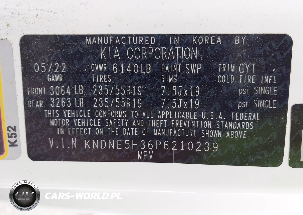 2023 Kia Carnival Mpv Sx Prestige VIN:KNDNE5H36P6210239 - 9