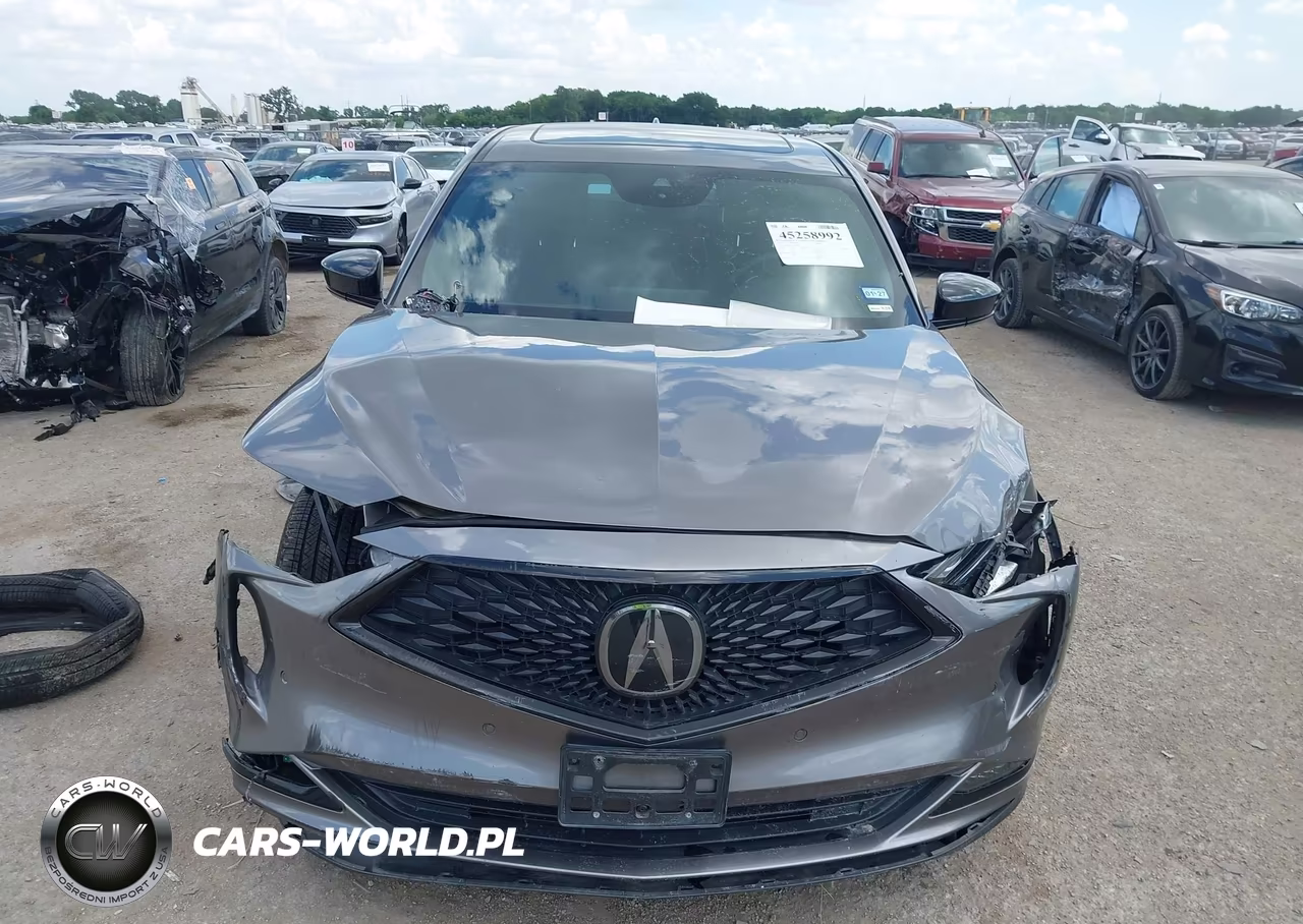 2022 Acura Mdx A-Spec Package VIN:5J8YE1H02NL038030 - 10