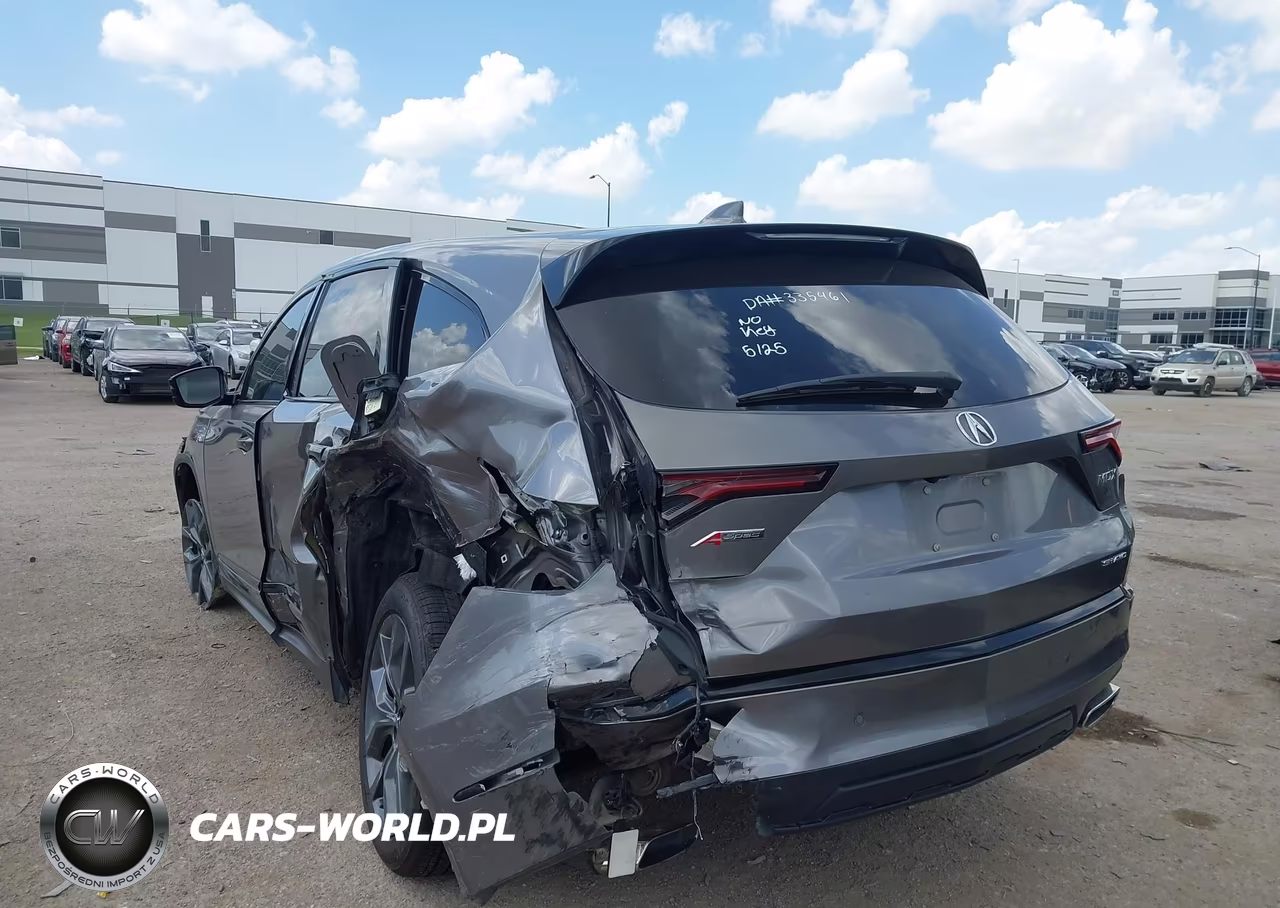 2022 Acura Mdx A-Spec Package VIN:5J8YE1H02NL038030 - 2