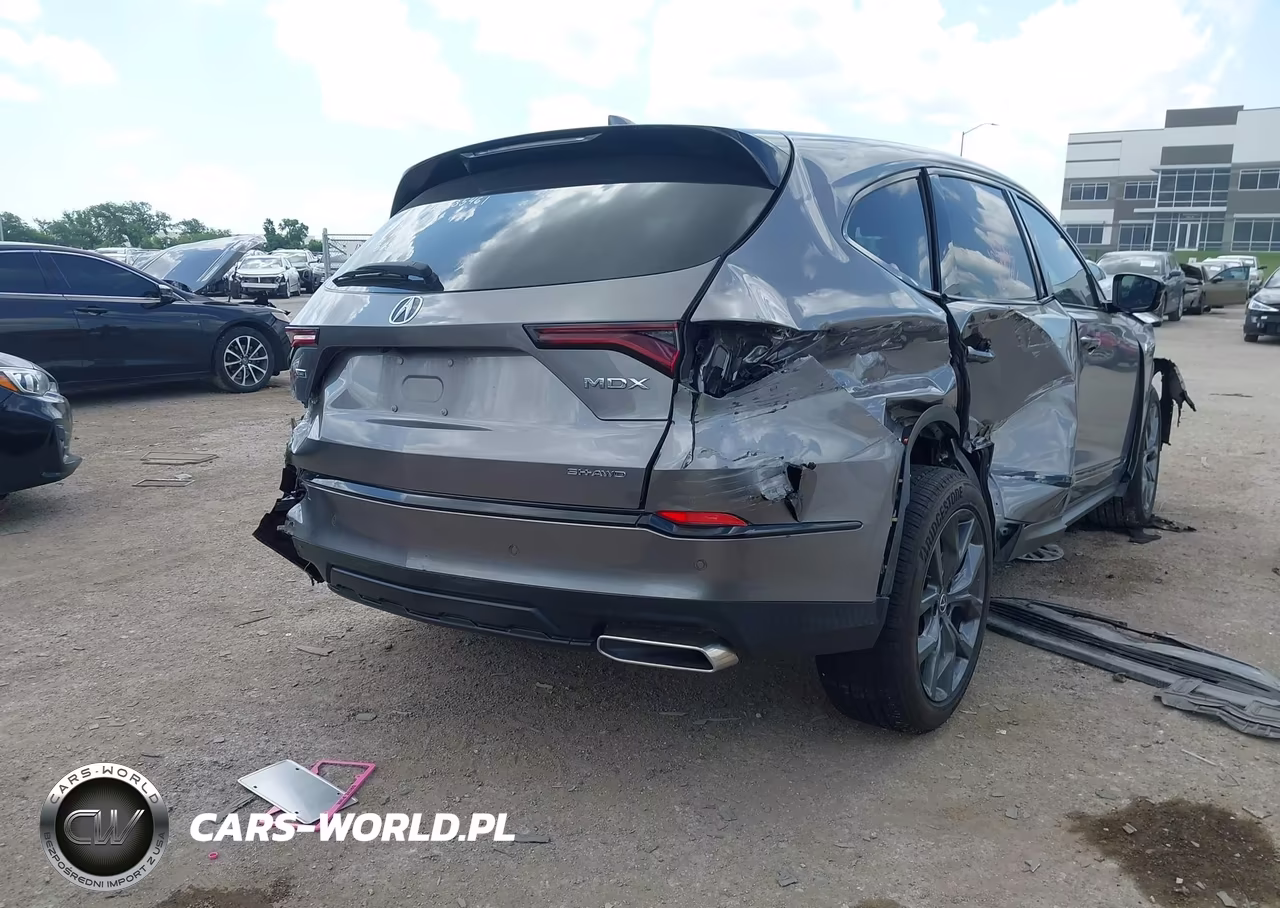 2022 Acura Mdx A-Spec Package VIN:5J8YE1H02NL038030 - 3