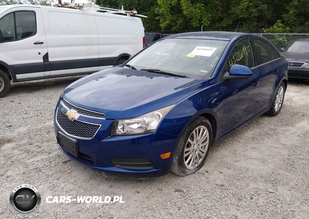 2012 Chevrolet Cruze Eco VIN:1G1PJ5SC9C7318834 - 2