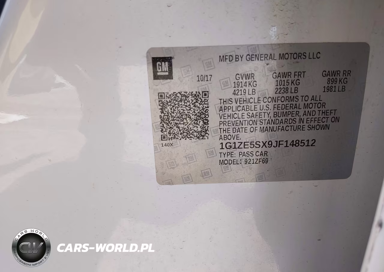2018 Chevrolet Malibu Premier VIN:1G1ZE5SX9JF148512 - 9