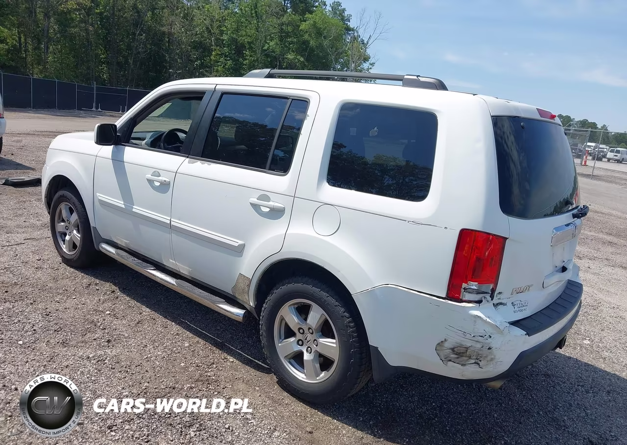 2009 Honda Pilot Ex VIN:5FNYF384X9B020605 - 3
