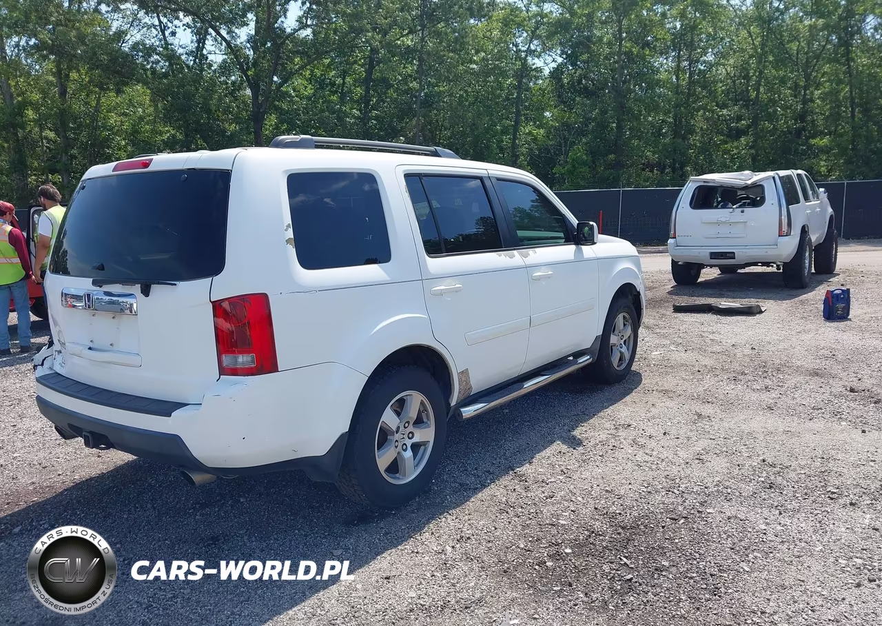 2009 Honda Pilot Ex VIN:5FNYF384X9B020605 - 4