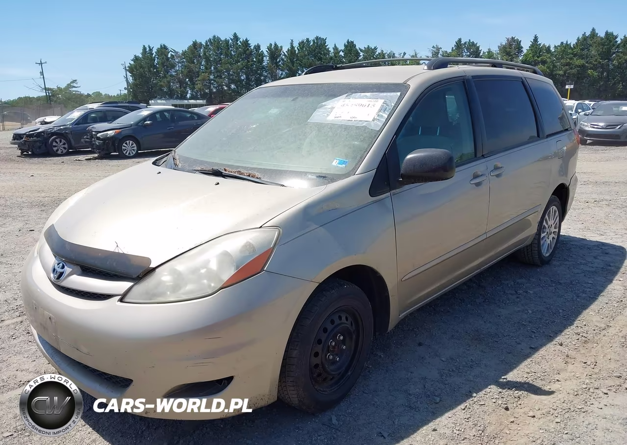 2008 Toyota Sienna Le VIN:5TDBK23C48S010138 - 2