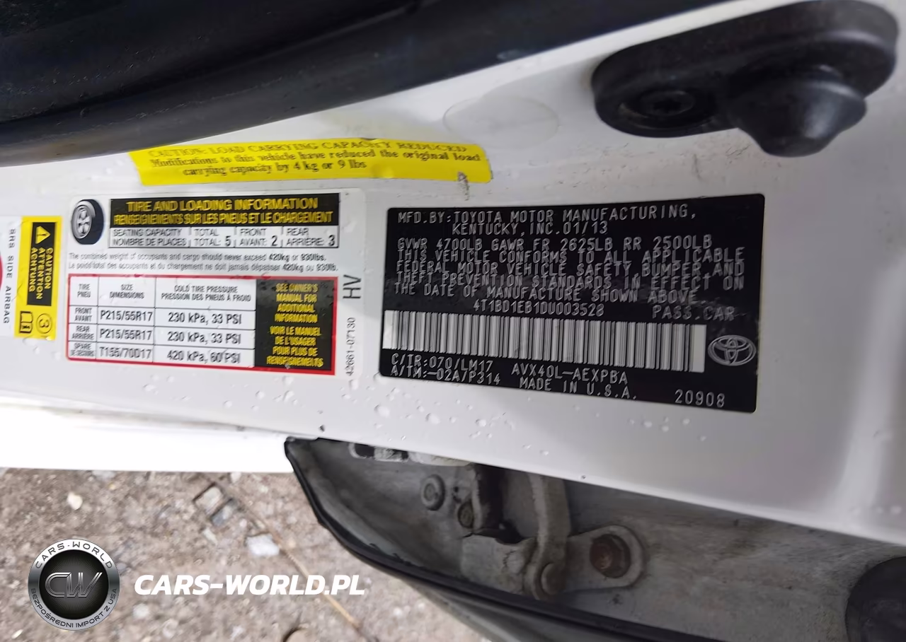 2013 Toyota Avalon Hybrid Limited VIN:4T1BD1EB1DU003528 - 9