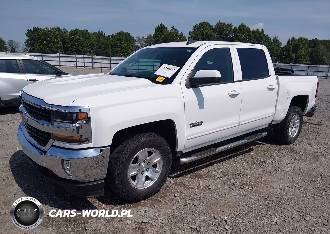 2018 Chevrolet Silverado 1500 1Lt VIN:3GCPCREC0JG527689 - 2