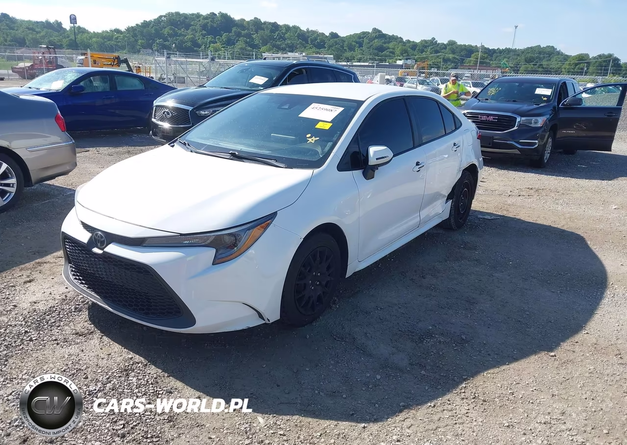 2021 Toyota Corolla Le VIN:5YFEPMAE3MP181318 - 2