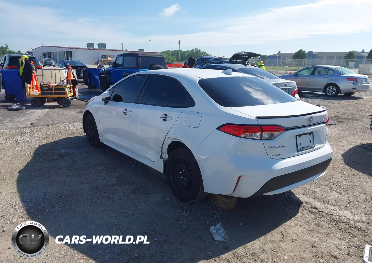 2021 Toyota Corolla Le VIN:5YFEPMAE3MP181318 - 3