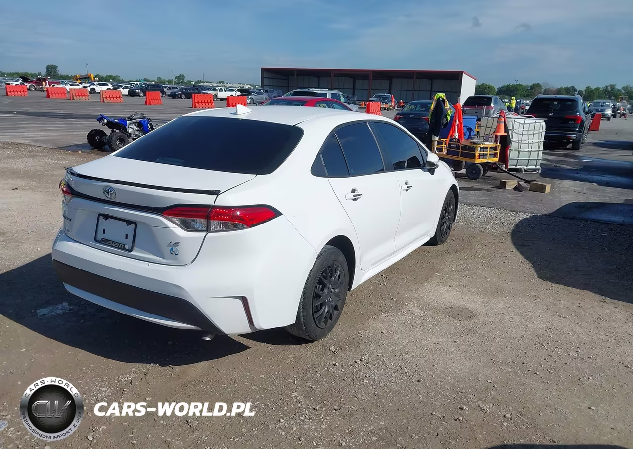 2021 Toyota Corolla Le VIN:5YFEPMAE3MP181318 - 4