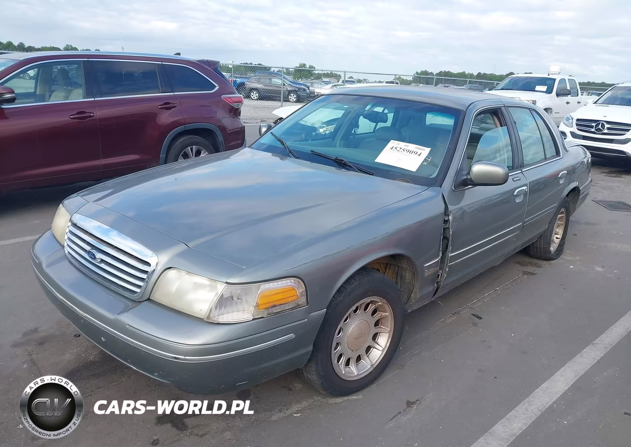 1999 Ford Crown Victoria Lx VIN:2FAFP74W8XX142577 - 2