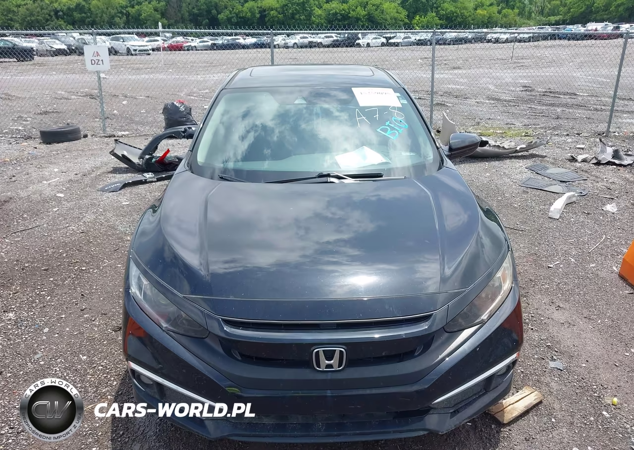 2020 Honda Civic Ex VIN:19XFC1F3XLE018364 - 12