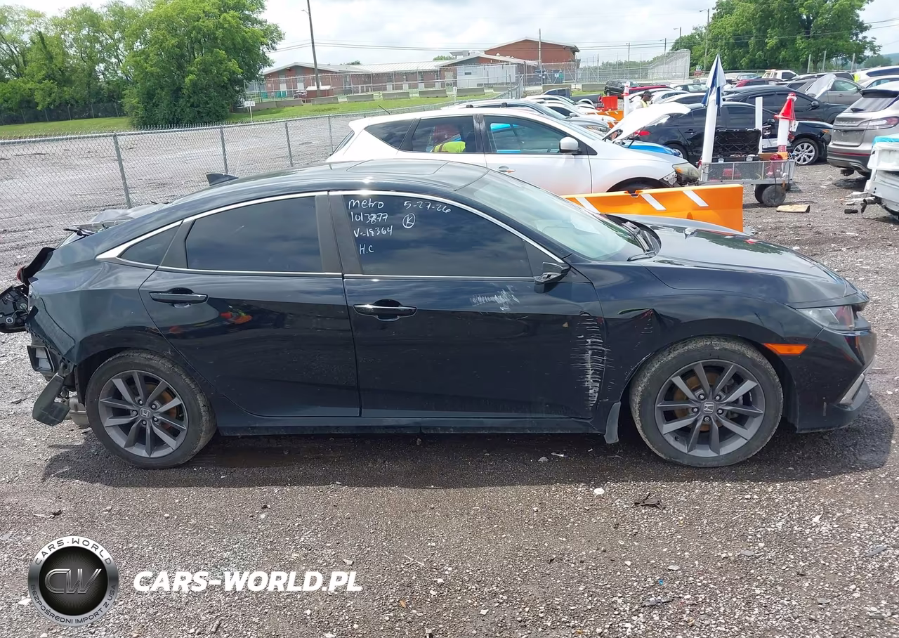 2020 Honda Civic Ex VIN:19XFC1F3XLE018364 - 13