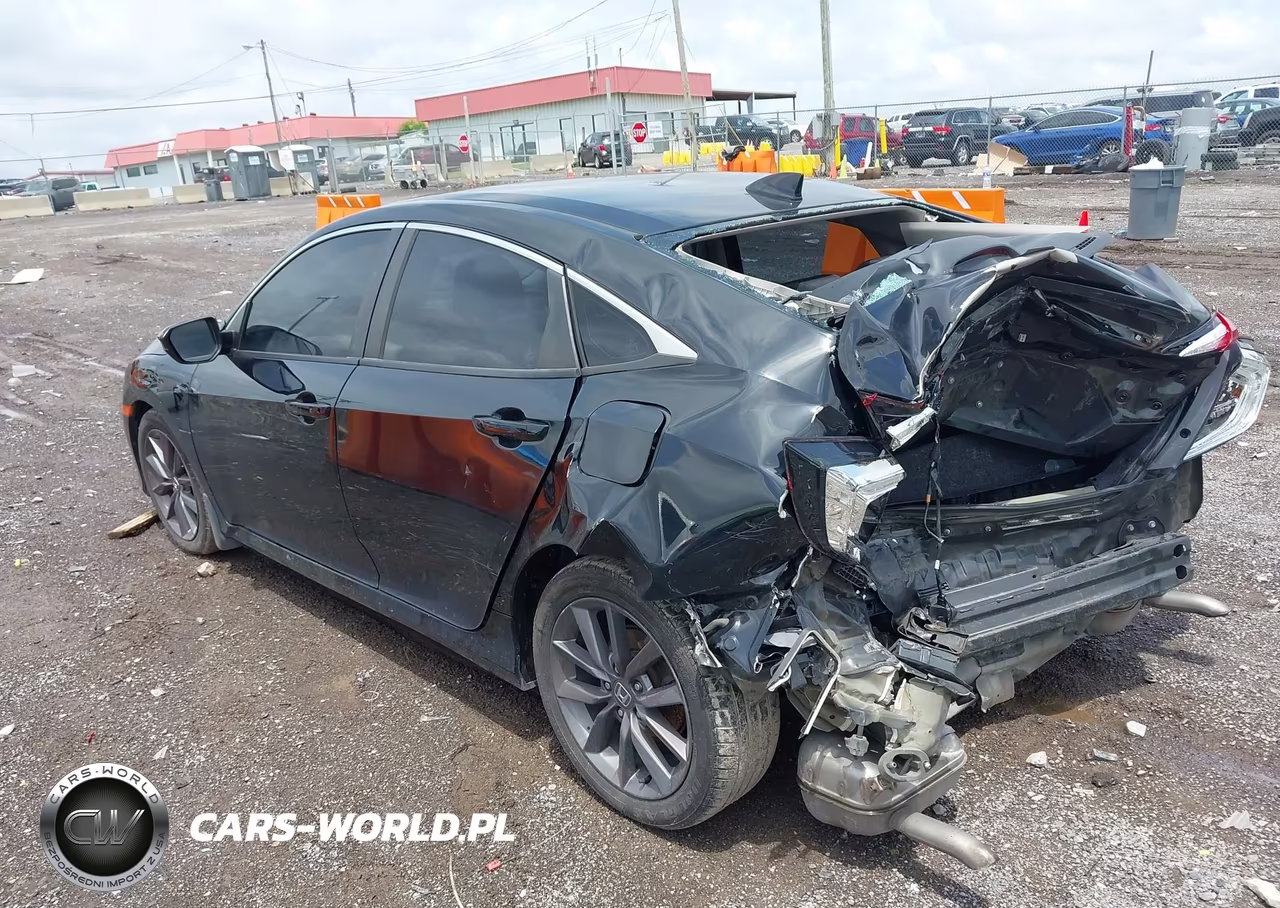 2020 Honda Civic Ex VIN:19XFC1F3XLE018364 - 3