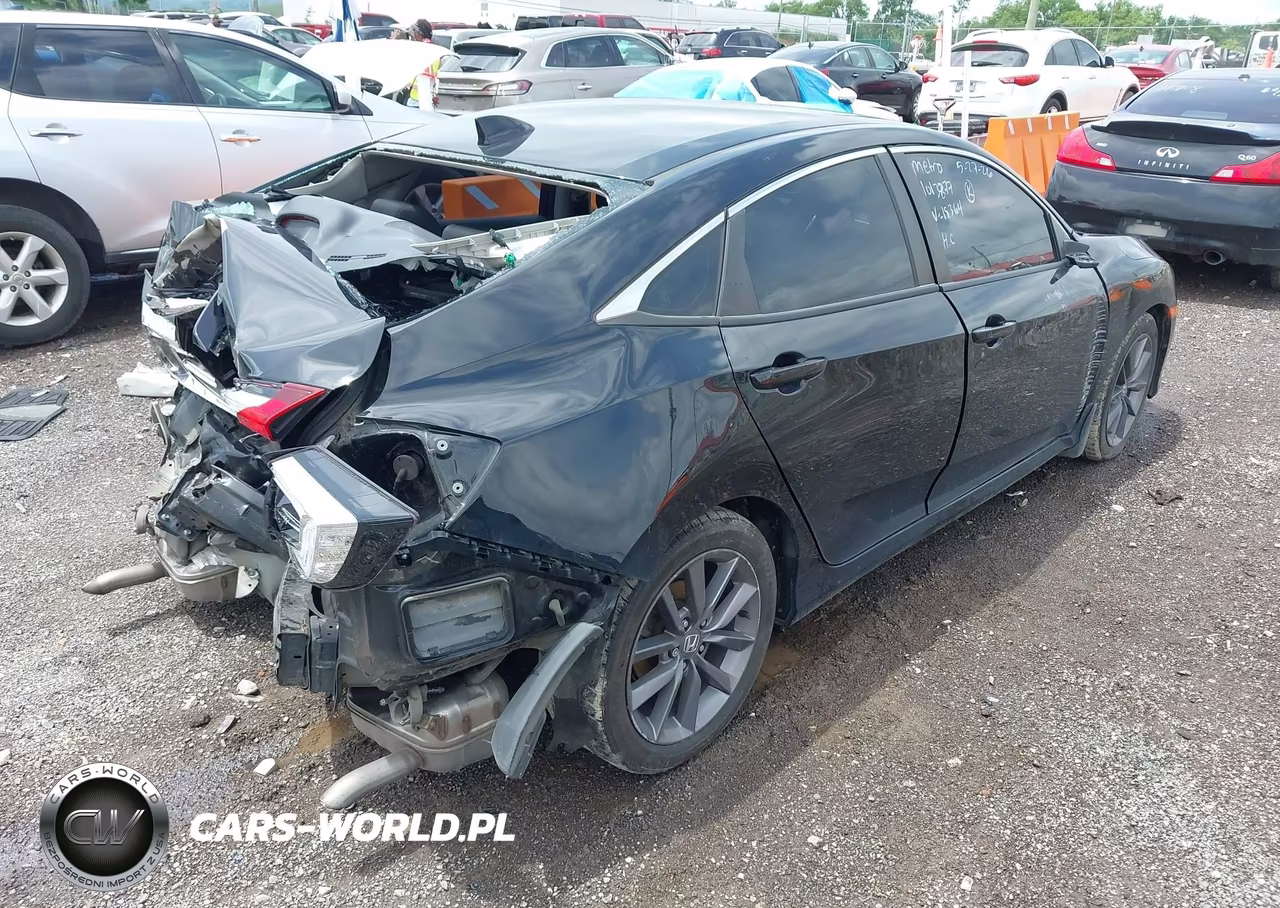 2020 Honda Civic Ex VIN:19XFC1F3XLE018364 - 4