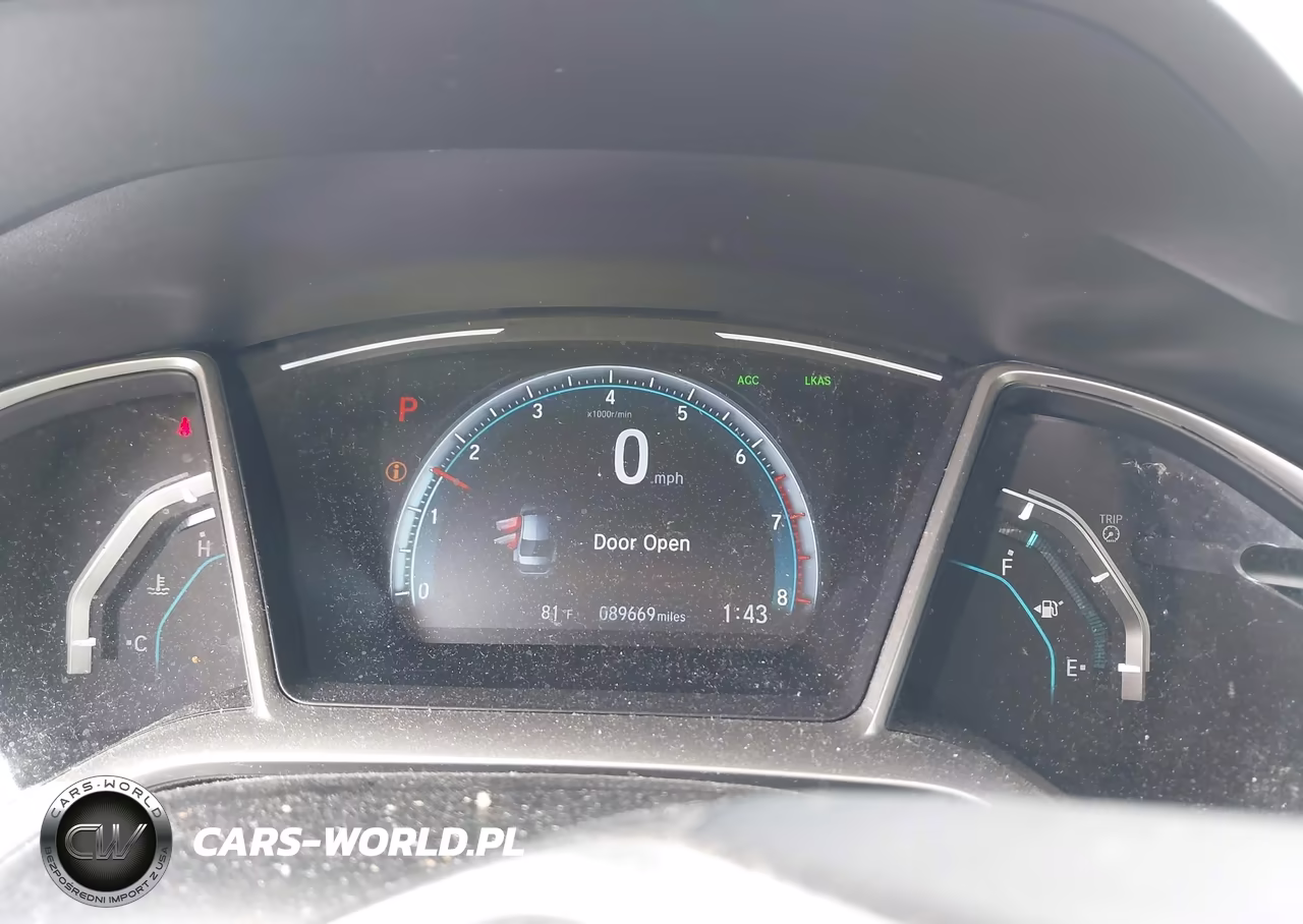 2020 Honda Civic Ex VIN:19XFC1F3XLE018364 - 7