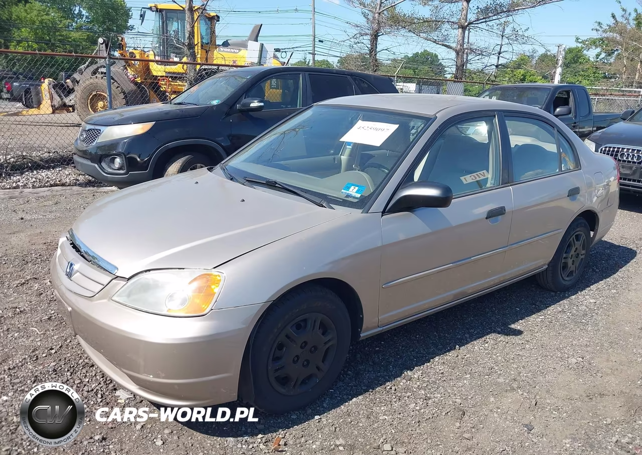 2001 Honda Civic Lx VIN:JHMES16531S010437 - 2