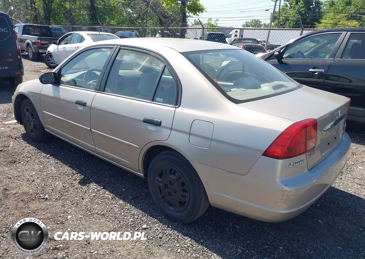 2001 Honda Civic Lx VIN:JHMES16531S010437 - 3