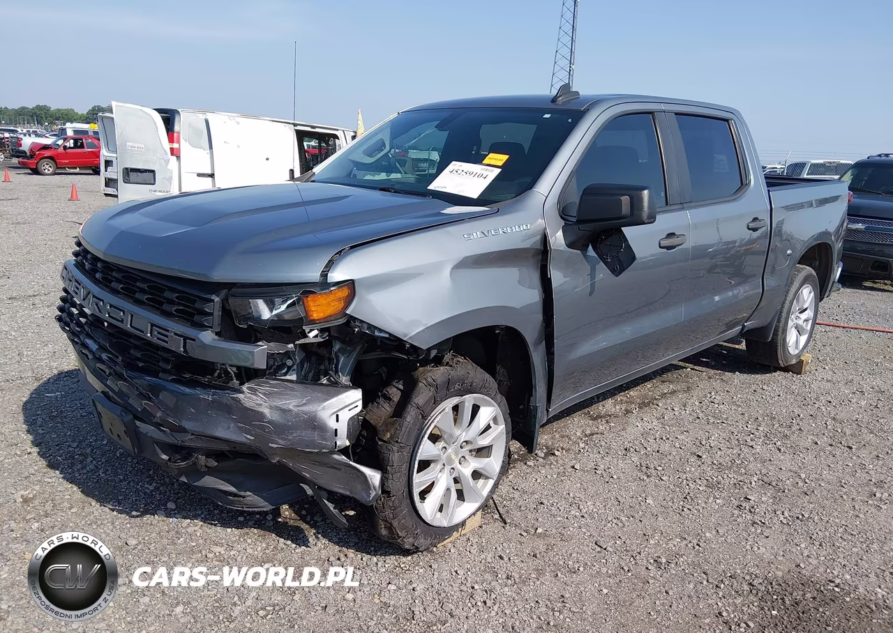 2020 Chevrolet Silverado 1500 2Wd Short Bed Custom VIN:3GCPWBEK4LG183941 - 2