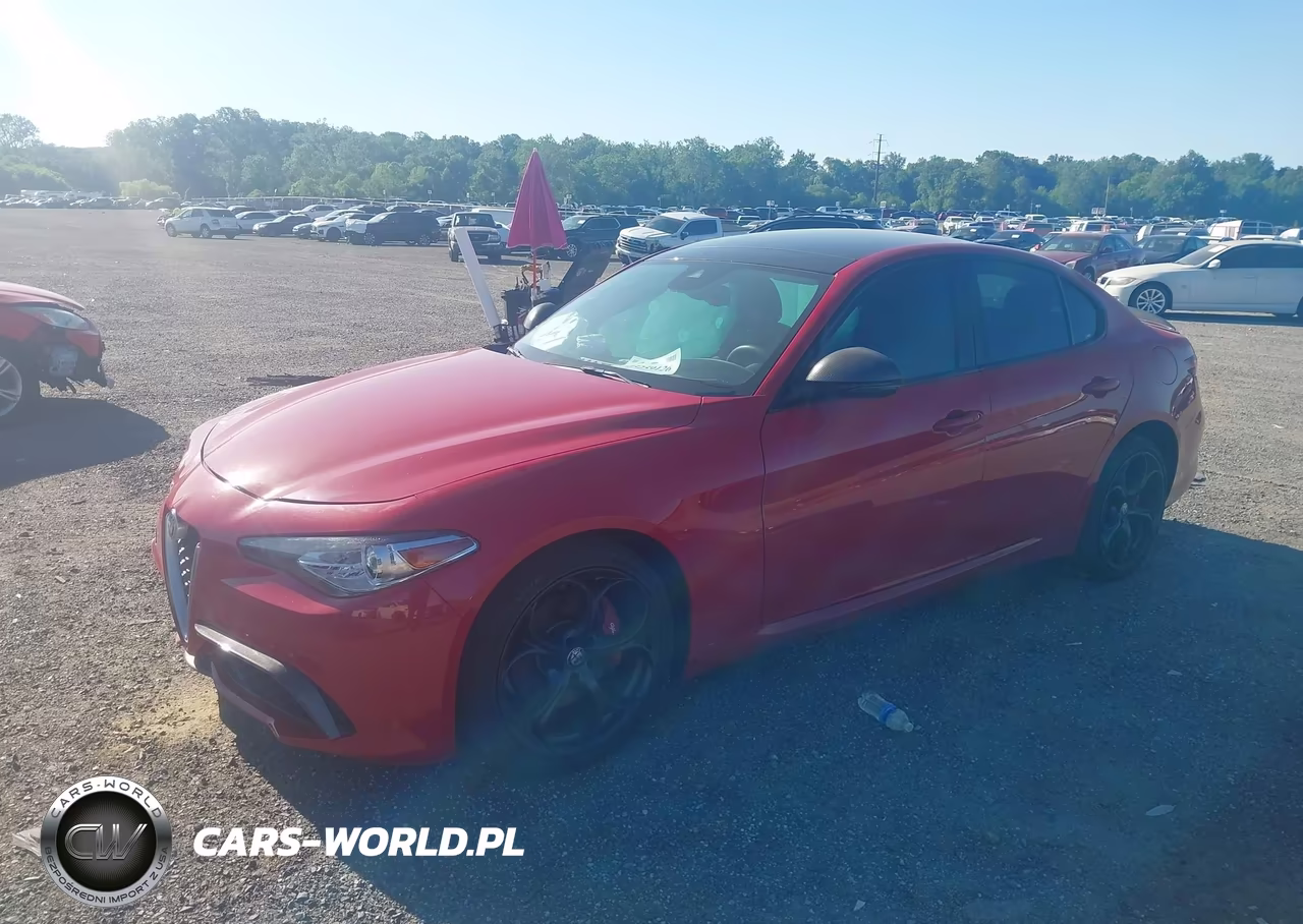 2017 Alfa Romeo Giulia Ti Awd VIN:ZARFAEEN2H7537437 - 2