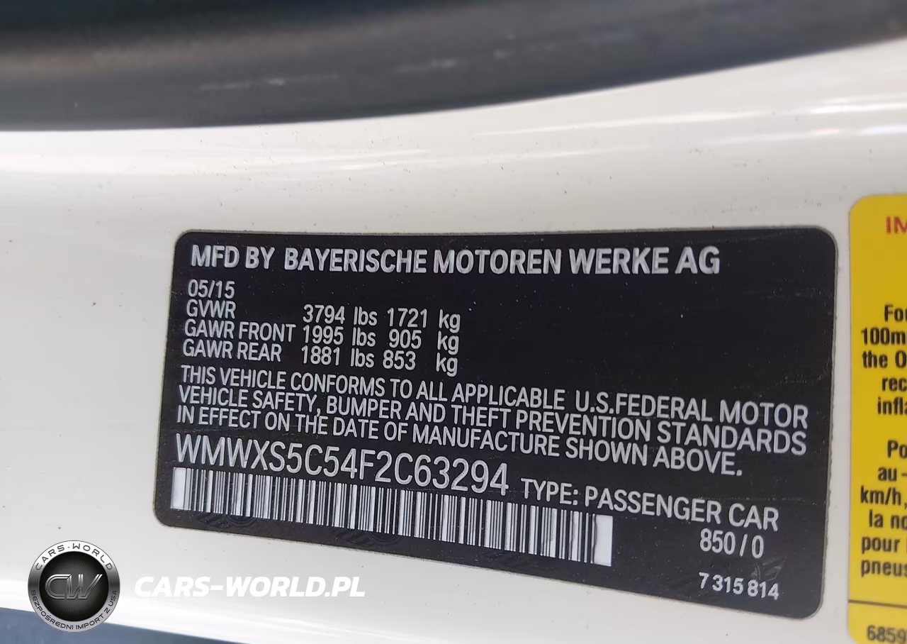 2015 Mini Hardtop Cooper VIN:WMWXS5C54F2C63294 - 9