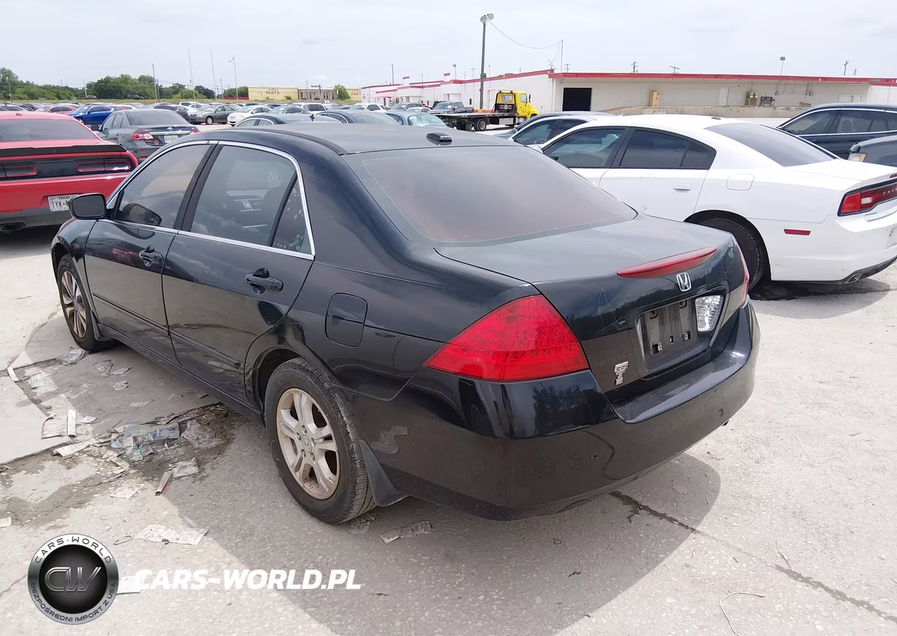 2007 Honda Accord 2.4 Ex VIN:1HGCM56707A063303 - 3