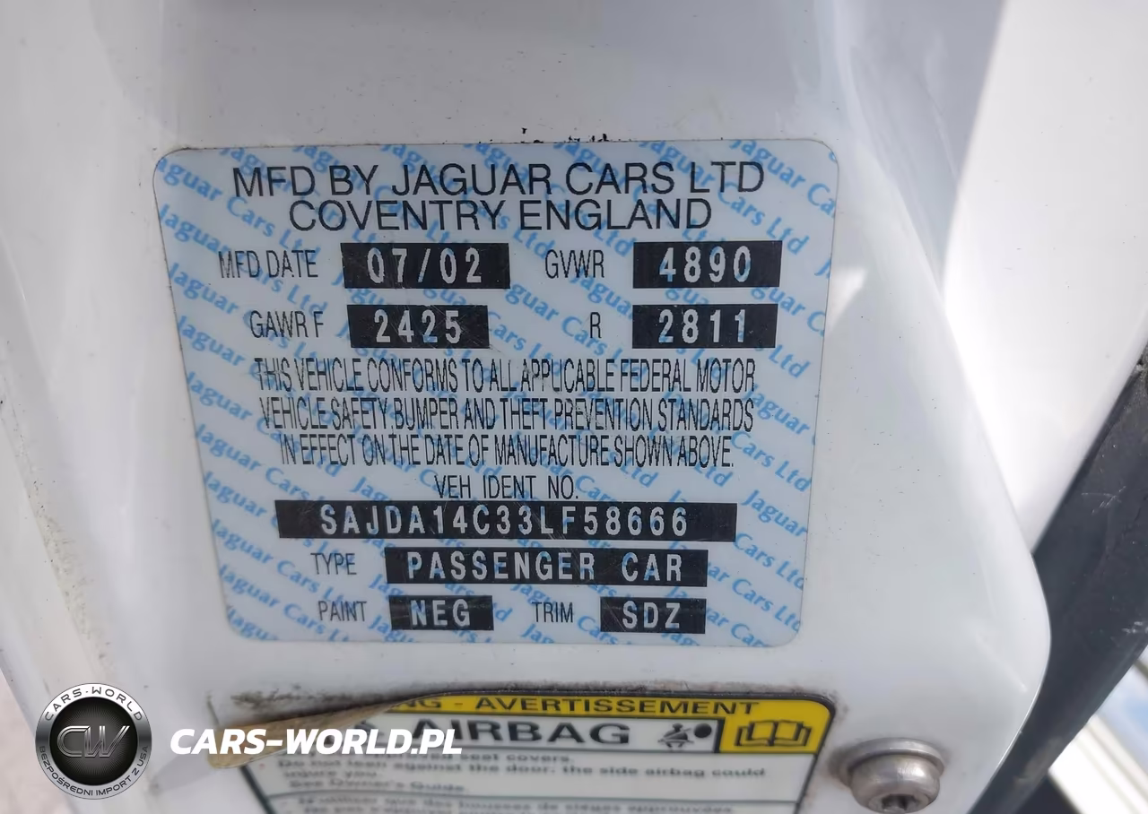 2003 Jaguar Xj Xj8 VIN:SAJDA14C33LF58666 - 9